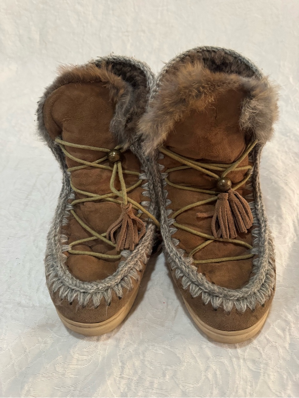 Mou Women’s Eskimo Scoubidou Lace-Up snow boot
